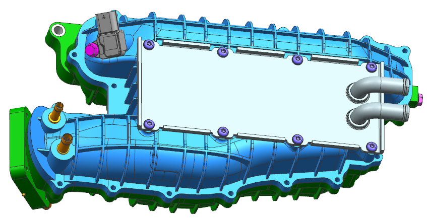 东风小康中冷进气歧管